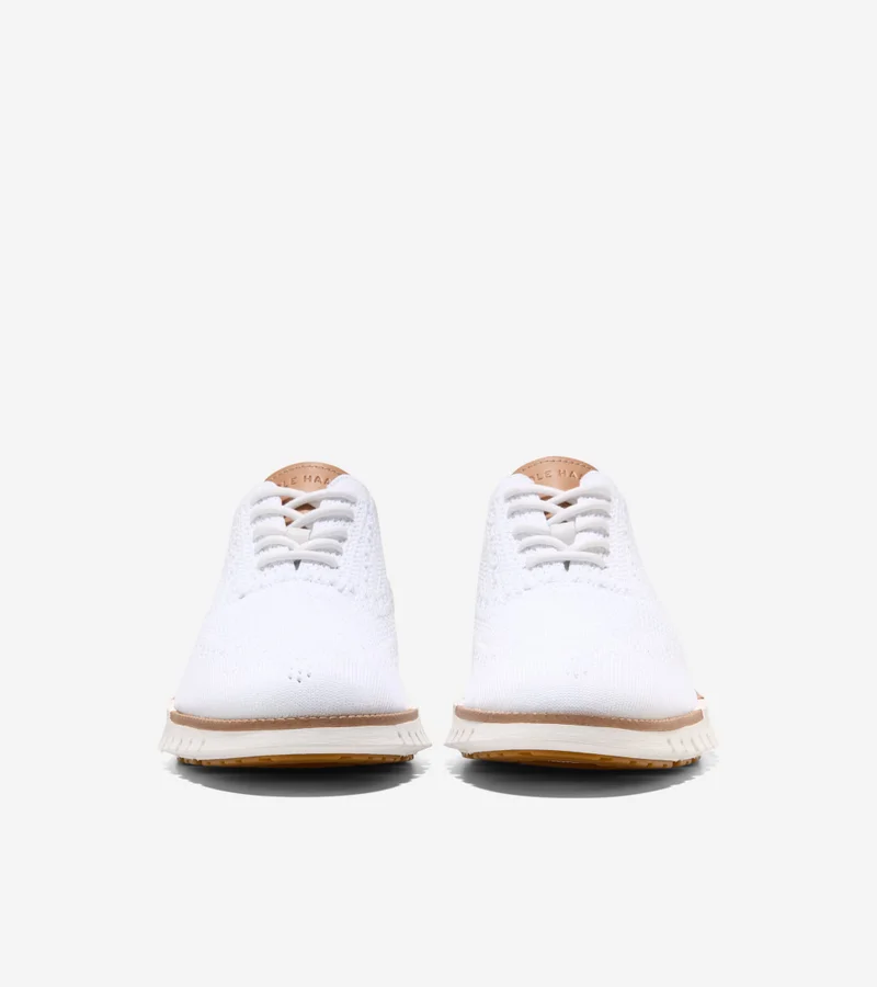 Cole Haan WHITE ZEROGRAND REMASTERED STITCHLITE WINGTIP for Men | Best Price UAE